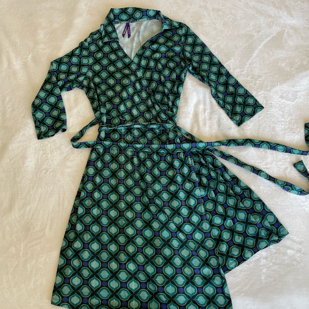 Seraphine Maternity Wrap Dress
